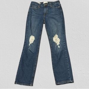 Universal threads high rise slim straight size 0 / 25R